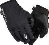 THRASHIN SUPPLY CO. Windbreaker Stealth Gloves - Black - Large SV1-19-10
