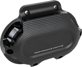 PERFORMANCE MACHINE (PM) Race Series Clutch Cover - Cable - Black Ops 0177-2077-SMB
