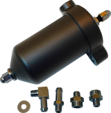 DRAG SPECIALTIES Oil Filter Assembly - Black 14-0007MB - Cycle City Outdoors