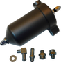 DRAG SPECIALTIES Oil Filter Assembly - Black 14-0007MB - Cycle City Outdoors