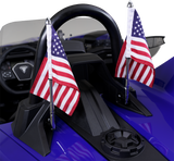 SHOW CHROME Folding Flag Pole - Chrome - SlingShot 44-104