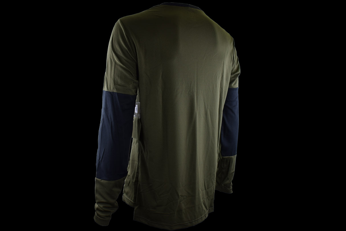 Fox Racing - Defend Long Sleeve Fox Head Jersey - Olive Green - M