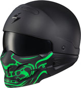 Scorpion - Covert Face Mask Samurai Glow In The Dark Green