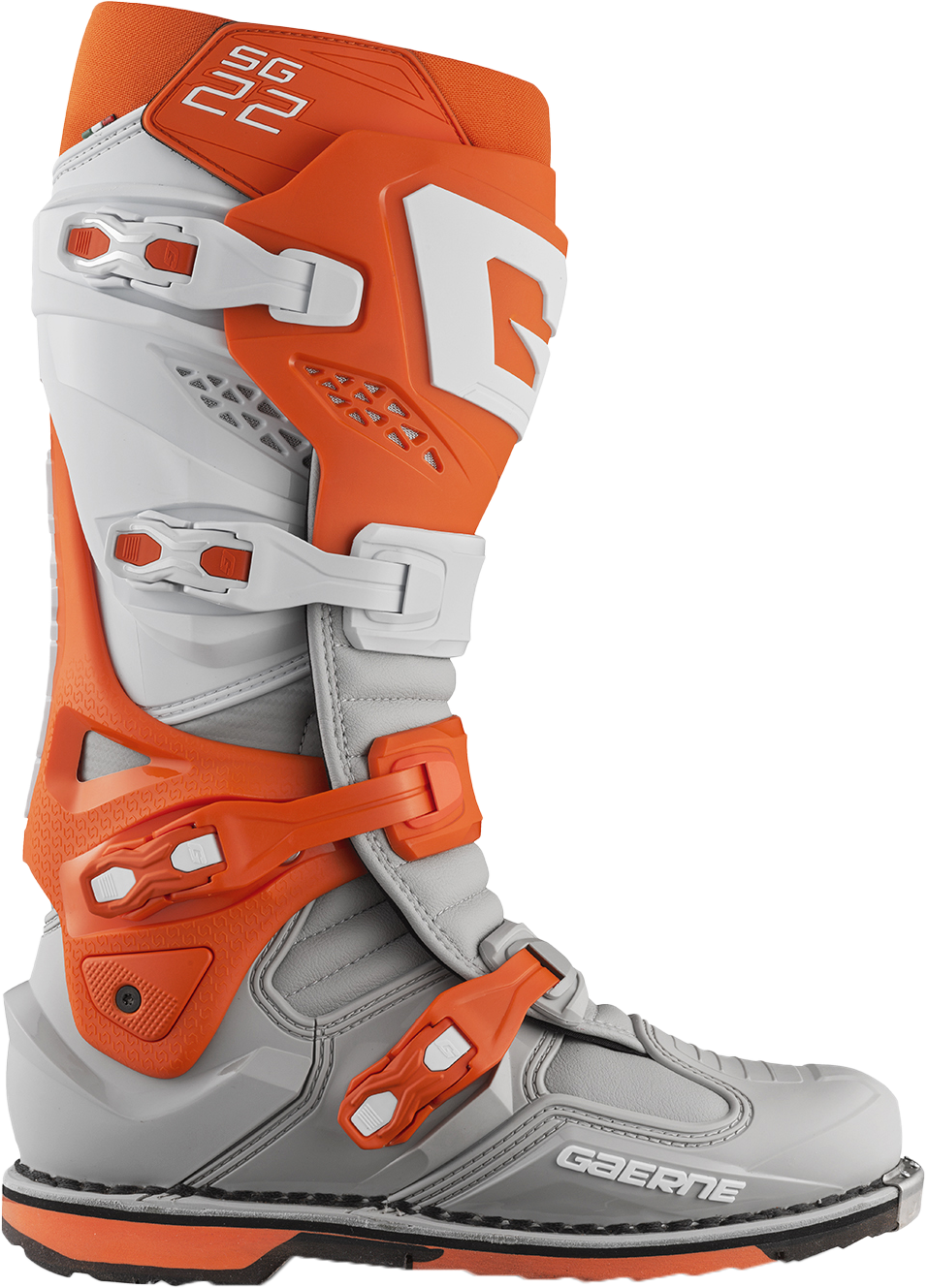 Sg 22 Boots Orange/White/Grey Sz 10