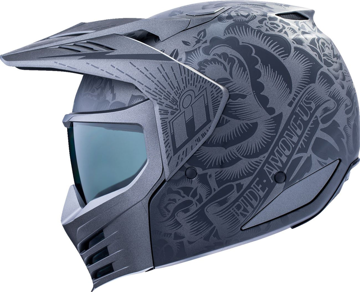 ICON Elsinore™ Helmet - Darkgard - Black