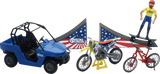 New Ray Toys Nitro Circus Playset - 1:18 Scale - Multicolor 67685