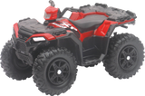 New Ray Toys Mini Polaris Sportsman XP1000 - 1:12 Scale - Black/Red 07363