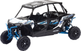 New Ray Toys Polaris RZR XP 4 Turbo EPS - 1:18 Scale - White Lightning 57843B