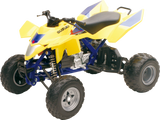 New Ray Toys Suzuki Quadracer R450 ATV - 1:12 Scale - Black/Yellow 43393