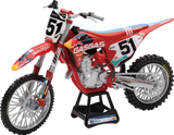 New Ray Toys TLD Red Bull GasGas MC 450F Race Bike - Justin Barcia - 1:12 Scale - Red/Black/White 58303