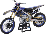 New Ray Toys Yamaha Factory Race Team Bike - Eli Tomac - 1:12 Scale - Blue/Black 58323