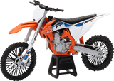 New Ray Toys KTM 450 SX-F Dirt Bike - 1:12 Scale - Orange/White/Black 58343