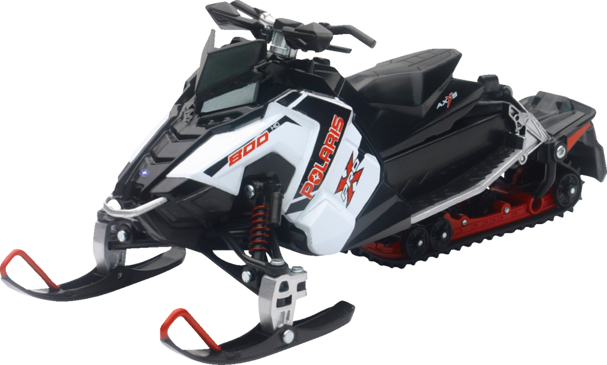 New Ray Toys Polaris Switchback Pro-X 800 - 1:16 Scale - White/Black/Red 57783A