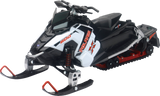 New Ray Toys Polaris Switchback Pro-X 800 - 1:16 Scale - White/Black/Red 57783A