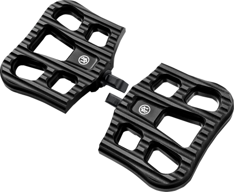 PERFORMANCE MACHINE (PM) Drifter Floorboards - Passenger - Black Ops - FL 0036-1026-SMB