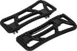 PERFORMANCE MACHINE (PM) Drifter Floorboards - Rider - Black Ops - FL 0036-1025-SMB