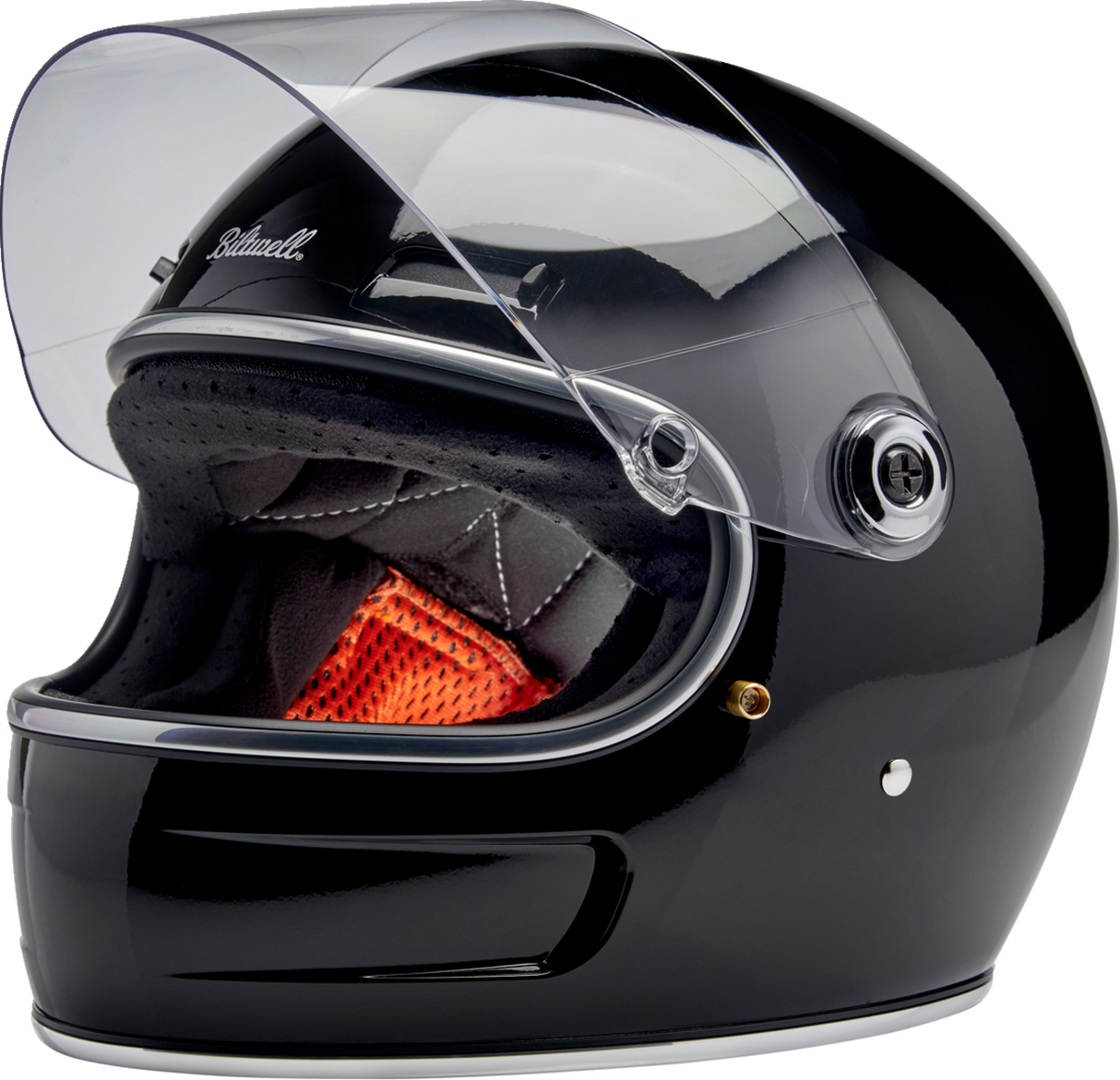 BILTWELL Gringo SV Helmet - Gloss Black - Medium 1006-101-503