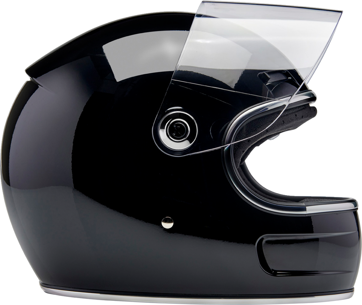 BILTWELL Gringo SV Helmet - Gloss Black - Small 1006-101-502