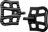 PERFORMANCE MACHINE (PM) Drifter Floorboards - Passenger - Black Ops - FL 0036-1026-SMB