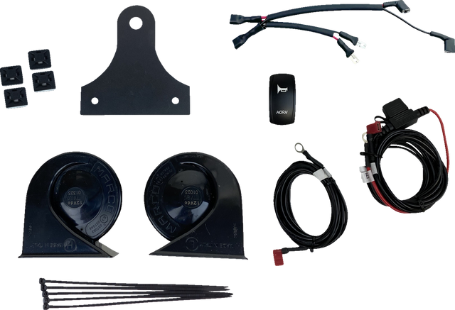 Custom Dynamics Electromagnetic Horn w/ Switch - 109 db CD-HORN-SXS - Cycle City Outdoors