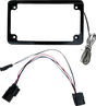 Custom Dynamics License Plate Frame - LED - w/ Tag Light - Black - SXS CD-LPF-TA - Cycle City Outdoors