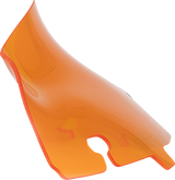 KLOCK WERKS Kolor Flare* Sport Windshield - 4" - Orange - FLH KWW-01-0675
