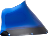 KLOCK WERKS Kolor Flare* Windshield - 9" - Blue - FXRP KWW-02-0615