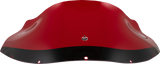KLOCK WERKS Kolor Flare* Windshield - 9" - Red - FXRP KWW-02-0614