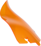KLOCK WERKS Kolor Flare* Sport Windshield - 6-1/2" - Orange - FLH KWW-01-0682