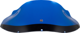 KLOCK WERKS Kolor Flare* Windshield - 9" - Blue - FXRP KWW-02-0615