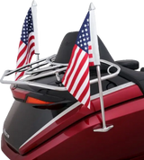SHOW CHROME Flag Pole - Chrome - GL 1800 52-974