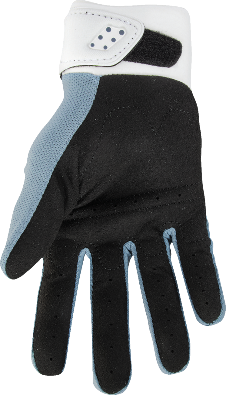 Thor Women's Spectrum Gloves - Starlight Blue/White - Large 3331-0266 - Cycle City Outdoors