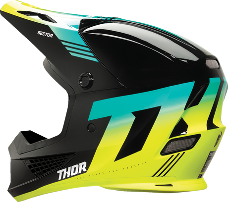 Thor Sector 2 Helmet - Carve - Black/Acid - Large 0110-8100 - Cycle City Outdoors
