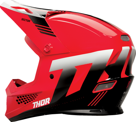 Thor Sector 2 Helmet - Carve - Red/White - 2XL 0110-8110 - Cycle City Outdoors