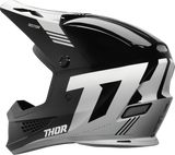 Thor Sector 2 Helmet - Carve - Black/White - Small 0110-8114 - Cycle City Outdoors