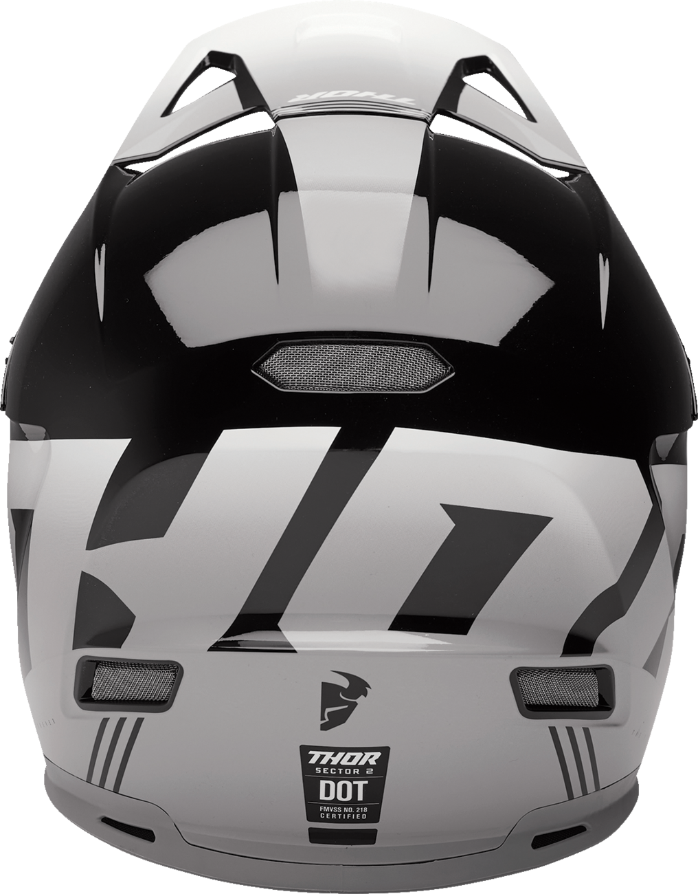 Thor Sector 2 Helmet - Carve - Black/White - Small 0110-8114 - Cycle City Outdoors