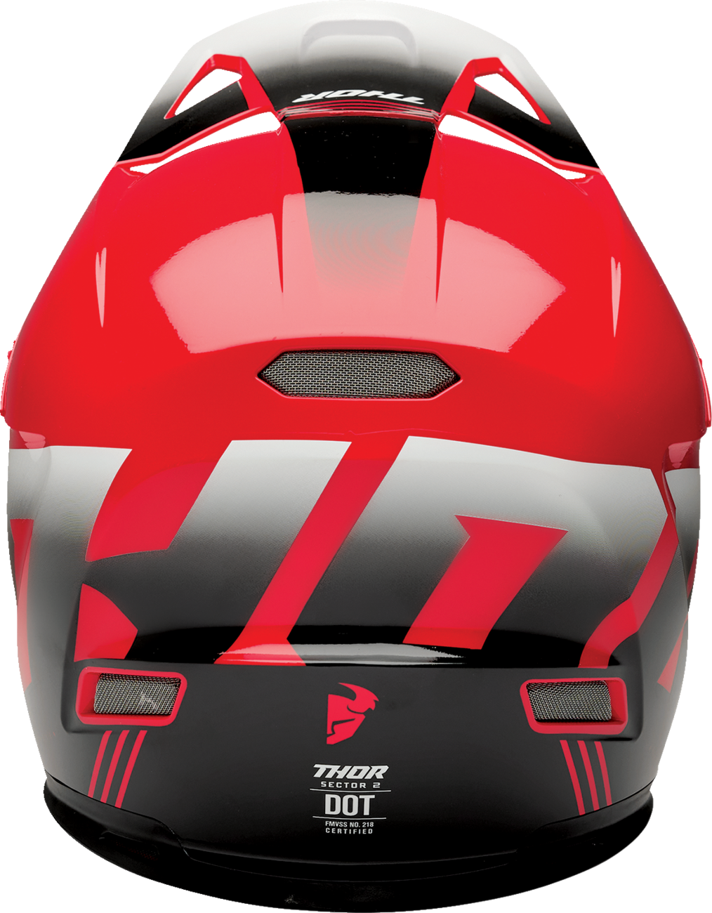 Thor Sector 2 Helmet - Carve - Red/White - 2XL 0110-8110 - Cycle City Outdoors