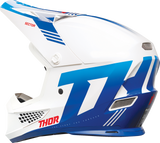 Thor Sector 2 Helmet - Carve - White/Blue - Small 0110-8130 - Cycle City Outdoors