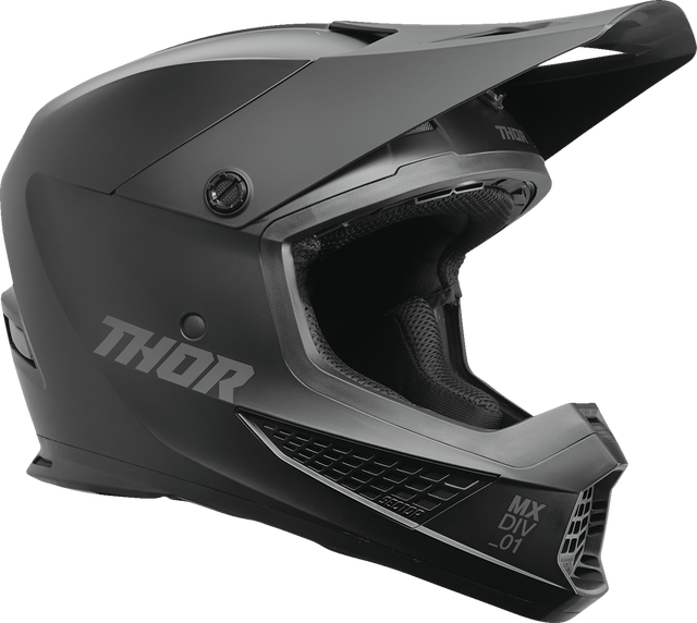 Thor Sector 2 Helmet - Blackout - XS 0110-8153 - Cycle City Outdoors