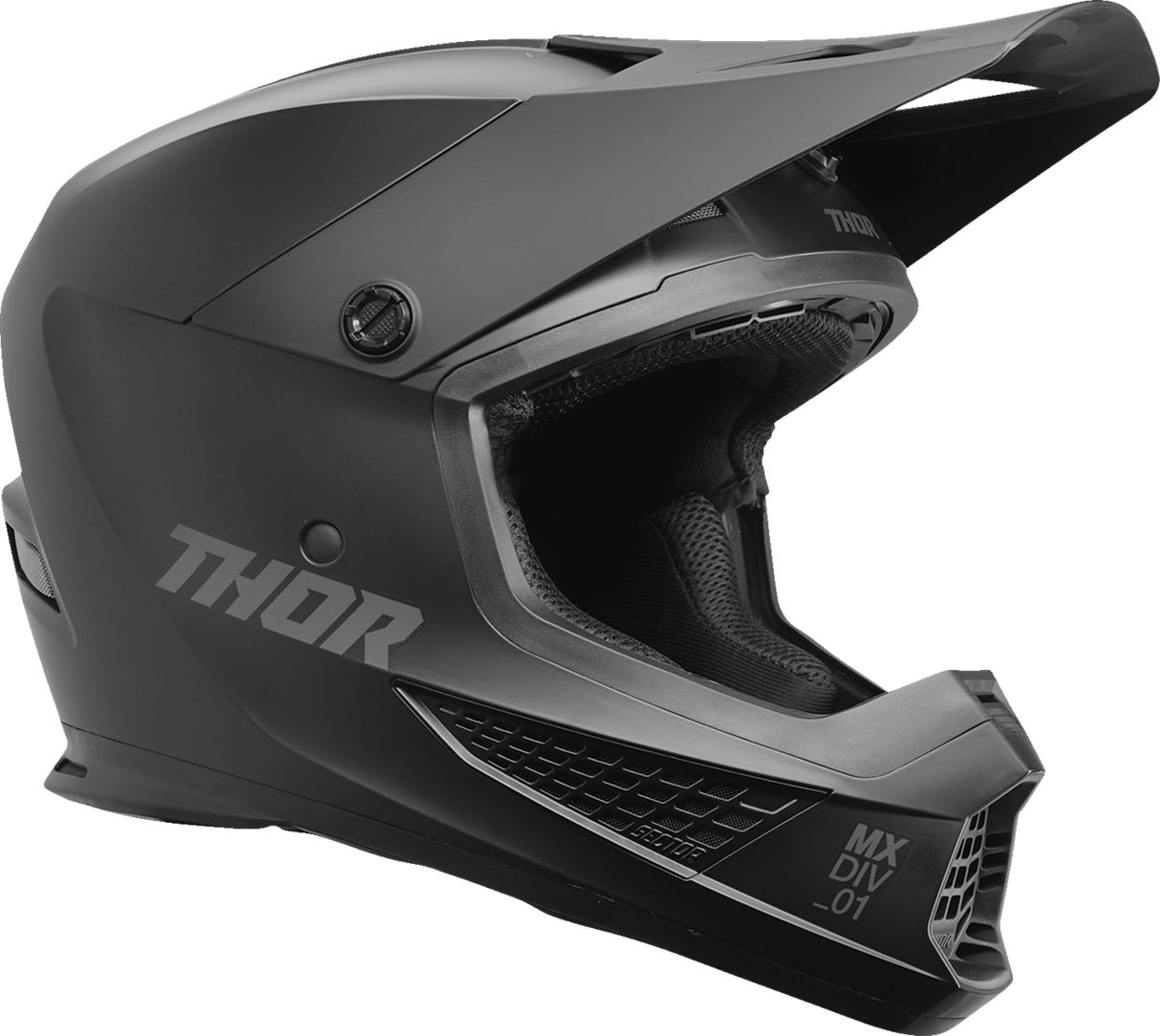 Thor Sector 2 Helmet - Blackout - Small 0110-8154 - Cycle City Outdoors