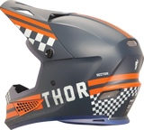 Thor Sector 2 Helmet - Combat - Midnight/Orange - Medium 0110-8139 - Cycle City Outdoors