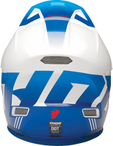 Thor Sector 2 Helmet - Carve - White/Blue - XL 0110-8133 - Cycle City Outdoors