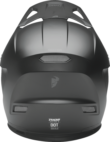 Thor Sector 2 Helmet - Blackout - 2XL 0110-8158 - Cycle City Outdoors