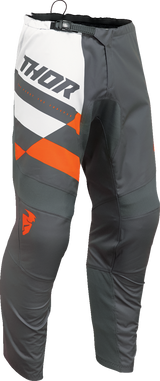 THOR Sector Checker Pants - Charcoal/Orange - 34 2901-10997