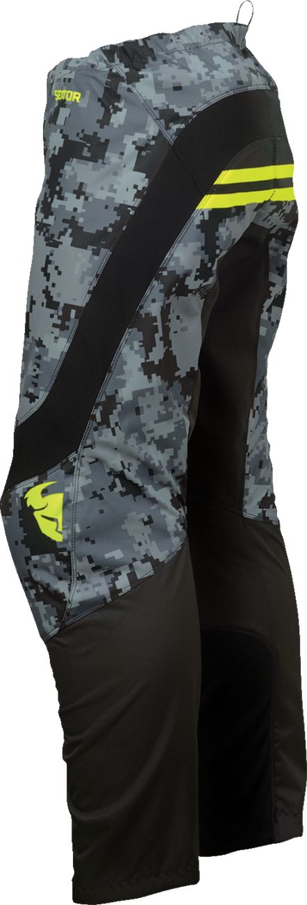 THOR Sector DIGI Pants - Black/Camo - 38 2901-11032