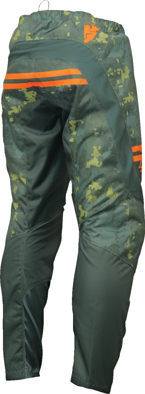 THOR Sector DIGI Pants - Forest Green/Camo - 46 2901-11047