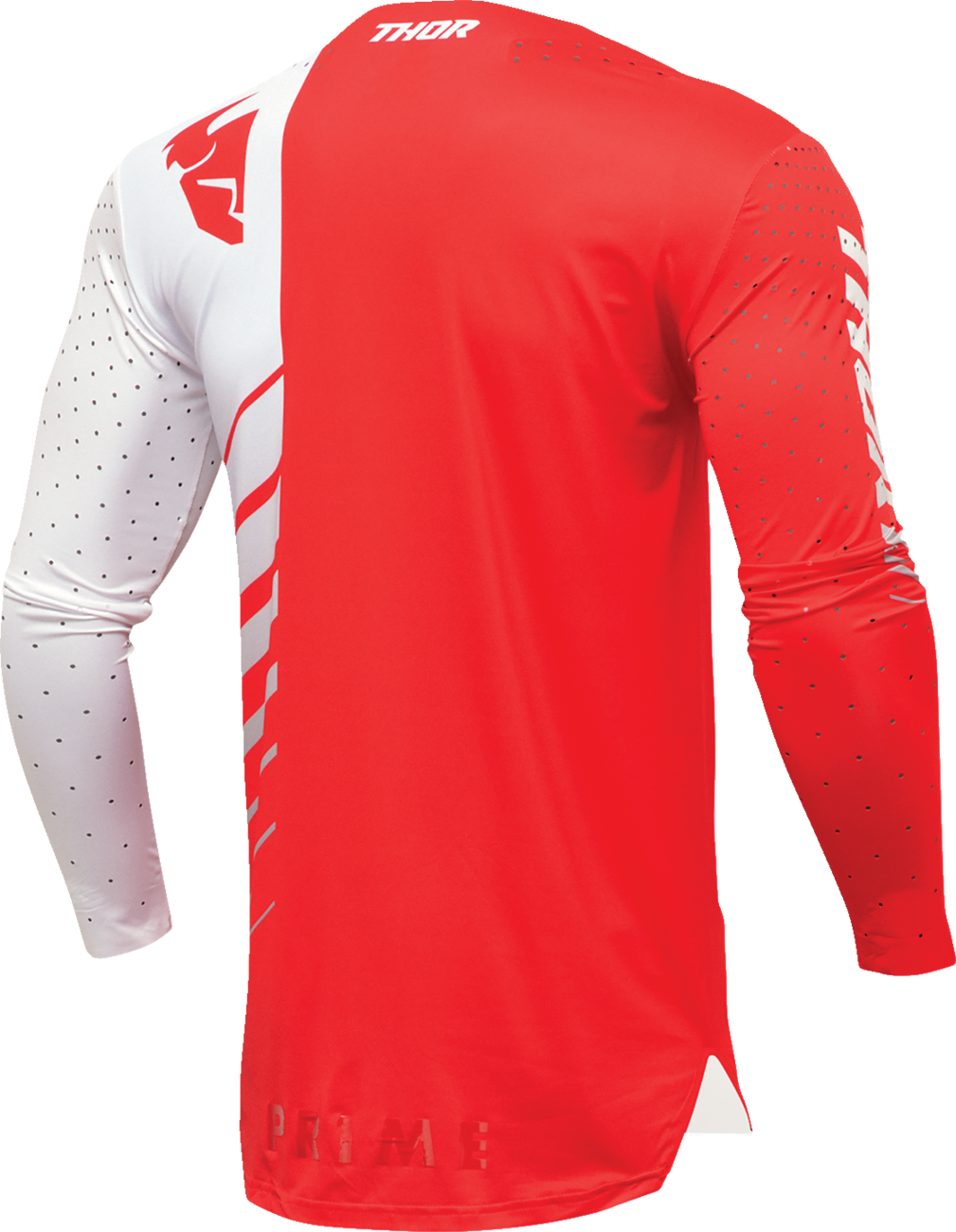 Thor Prime Analog Jersey - Red/White - Small 2910-7695 - Cycle City Outdoors