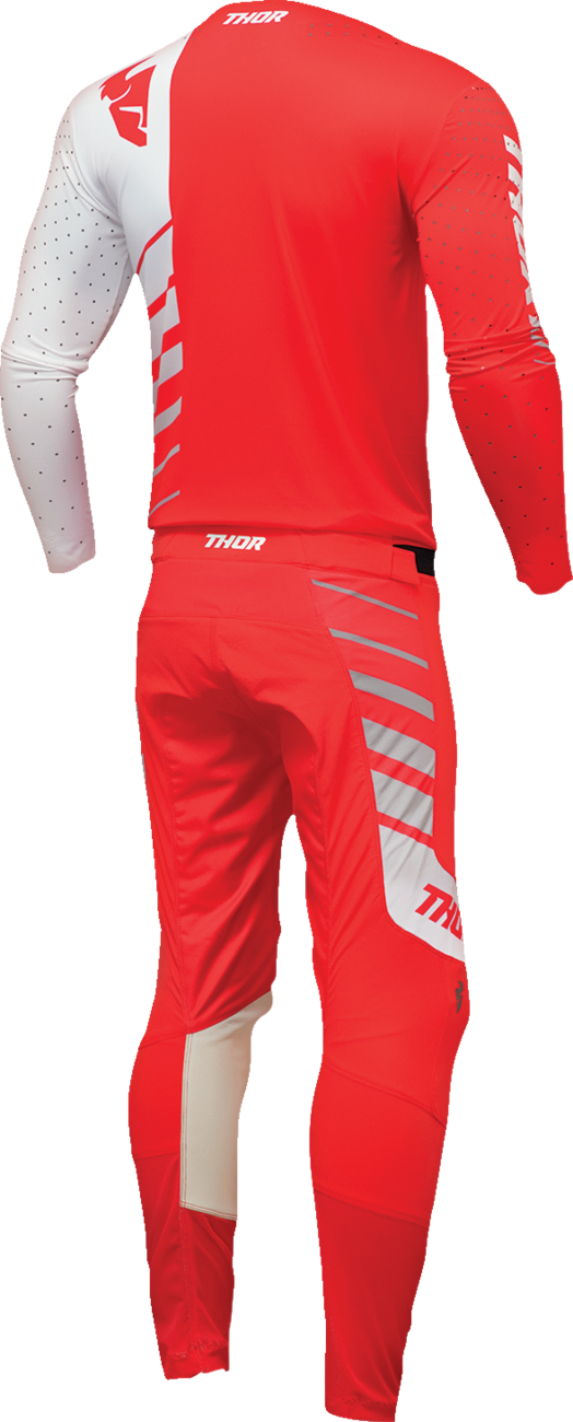 Thor Prime Analog Jersey - Red/White - Small 2910-7695 - Cycle City Outdoors