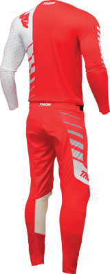 Thor Prime Analog Jersey - Red/White - Small 2910-7695 - Cycle City Outdoors