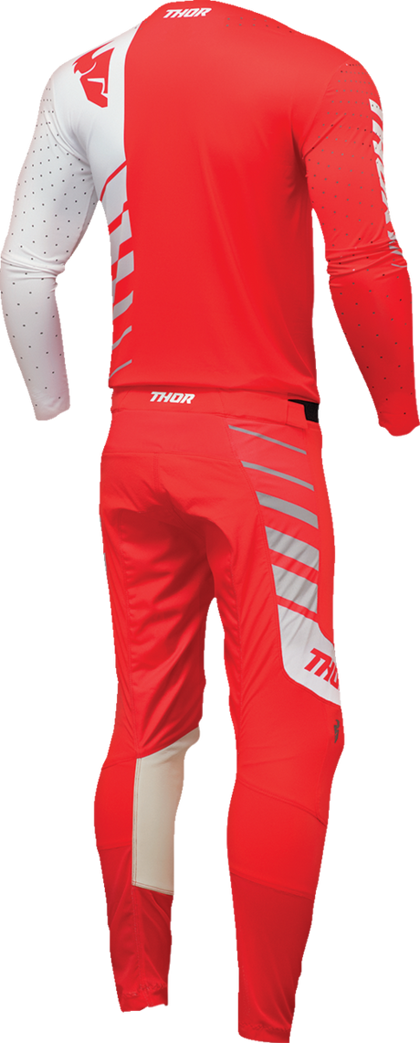 Thor Prime Analog Jersey - Red/White - Small 2910-7695 - Cycle City Outdoors
